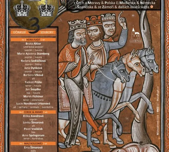 Tříkrálový koncert Hora Fugit 30. 1. 2026 od 17h